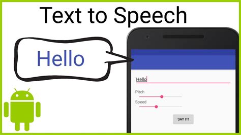 Text To Speech (Android) software credits, cast, crew of song
